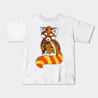 Red panda Kids T-Shirt